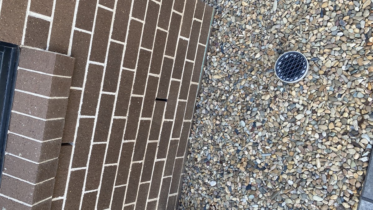 Cladding to ground clearance required, recorded during a pre-purchase inspection in Box Hill