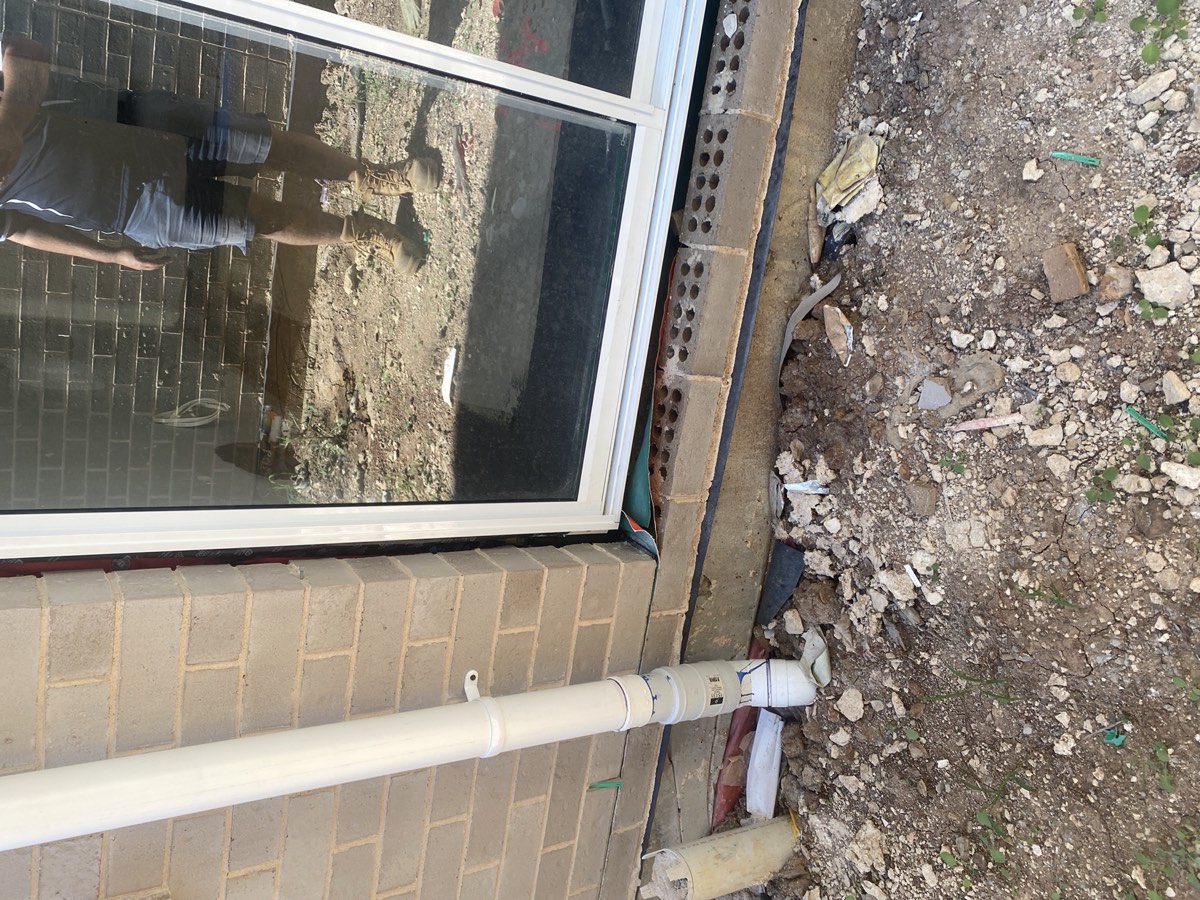 Brickwork incomplete, Box Hill